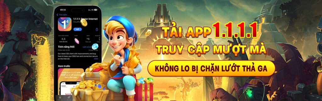 Tải app trải nghiệm game mượt mà